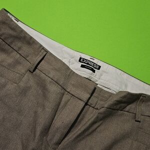 Express Brown Boot Cut Pants